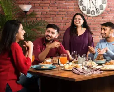 team lunch and dinner image